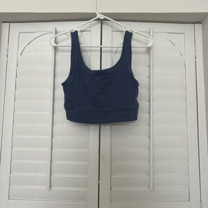 American Eagle Outfitters Navy Crop Top